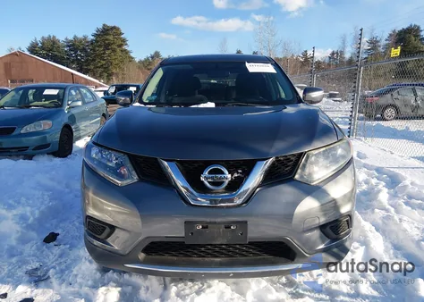 2014 Nissan Rogue S из США, поврежденный, VIN 5N1AT2MKXEC768394